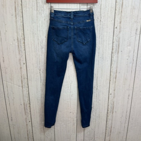 KanCan Darkwash Size 24 Denim Skinny Jeans - Picture 2 of 9